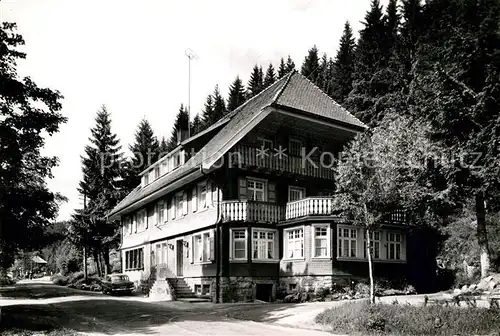 AK / Ansichtskarte Menzenschwand Gasthaus Waldeck Kat. St. Blasien
