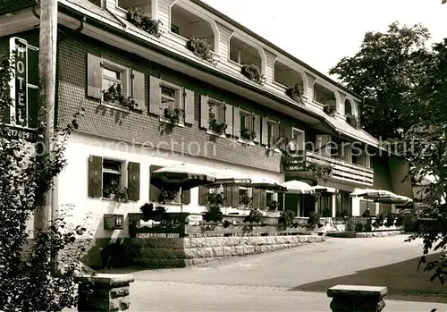 AK / Ansichtskarte Haeusern Schwarzwald Hotel Adler Kat. Haeusern
