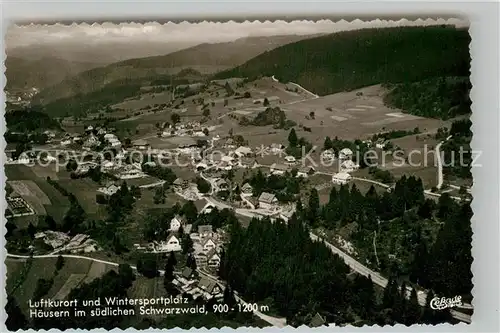 AK / Ansichtskarte Haeusern Schwarzwald Panorama  Kat. Haeusern