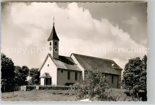 AK / Ansichtskarte Haeusern Schwarzwald Kirche Kat. Haeusern