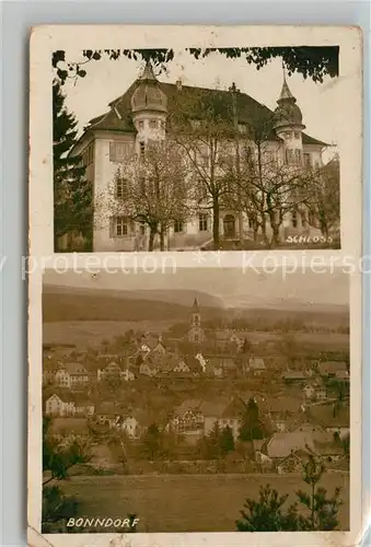 AK / Ansichtskarte Bonndorf Schwarzwald Schloss Teilansicht  Kat. Bonndorf