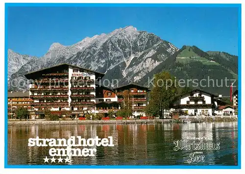 AK / Ansichtskarte Pertisau Achensee Strandhotel Entner Wirtshaus am See Kat. Eben am Achensee