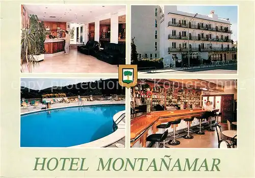 AK / Ansichtskarte Lloret de Mar Hotel Montanamar Kat. Costa Brava Spanien