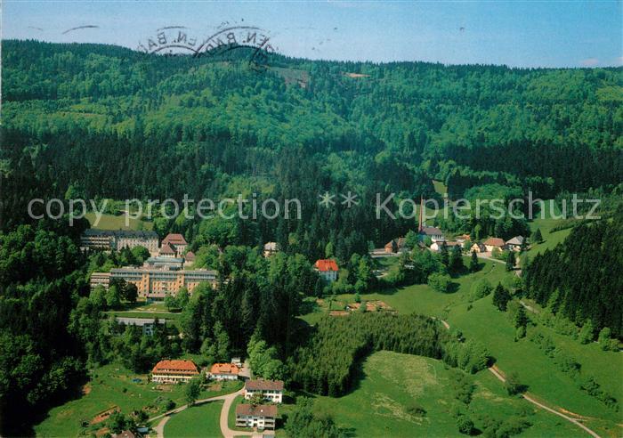 Marzell Fliegeraufnahme Reha Kliniken Kanderal Birkenbuck Kat. Malsburg ...