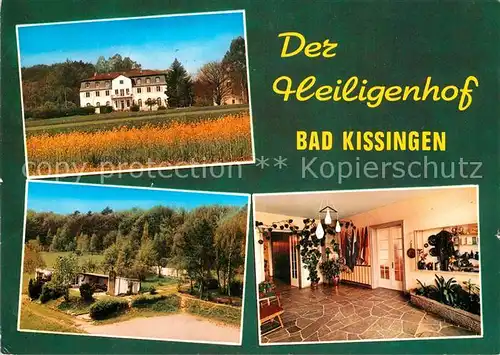 AK / Ansichtskarte Bad Kissingen Der Heiligenhof Bildungsst?tte Kat. Bad Kissingen