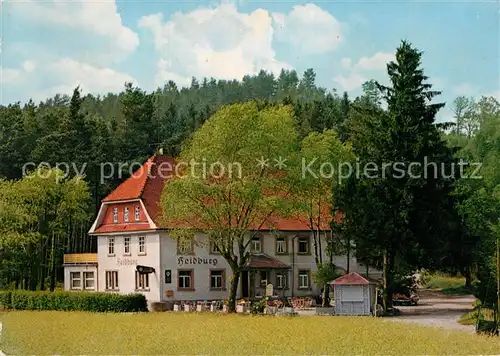 AK / Ansichtskarte Elzach H?hengasthof Pension Heidburg Kat. Elzach