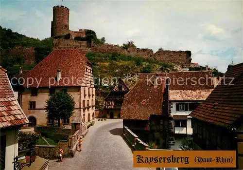 AK / Ansichtskarte Kaysersberg Haut Rhin Pont Fortifie Chateau  Kat. Kaysersberg