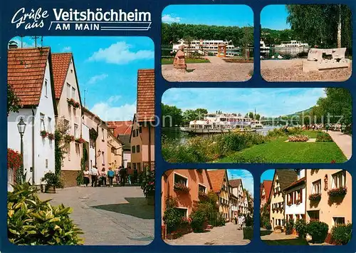 AK / Ansichtskarte Veitshoechheim Dorfmotive Fargastschiff Alte Liebe Kat. Veitshoechheim