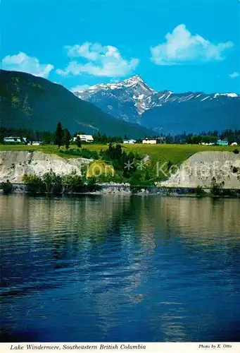 AK / Ansichtskarte British Columbia Lake Windermere