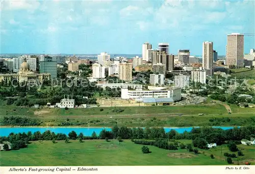 AK / Ansichtskarte Edmonton Alberta Albertas Fast growing Capital Kat. Edmonton
