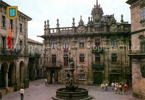 AK / Ansichtskarte Santiago de Compostela Plaza de les Platerias Kat. Santiago de Compostela