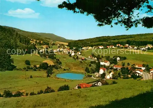 AK / Ansichtskarte Hiltersklingen Panorama Naturpark Odenwald Kat. Mossautal