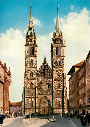 AK / Ansichtskarte Nuernberg St Lorenzkirche Kat. Nuernberg