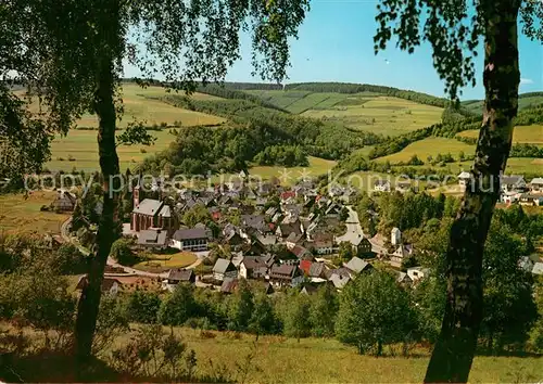 AK / Ansichtskarte Zueschen Sauerland Panorama Urlaubsort im Hochsauerland Kat. Winterberg