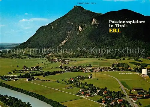 AK / Ansichtskarte Erl Tirol Fliegeraufnahme Passionsspielhaus Kat. Erl