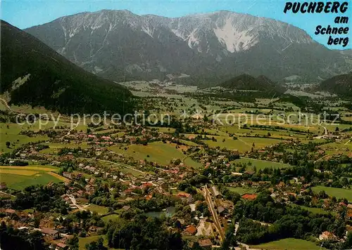 AK / Ansichtskarte Puchberg Schneeberg Fliegeraufnahme Kat. Puchberg am Schneeberg