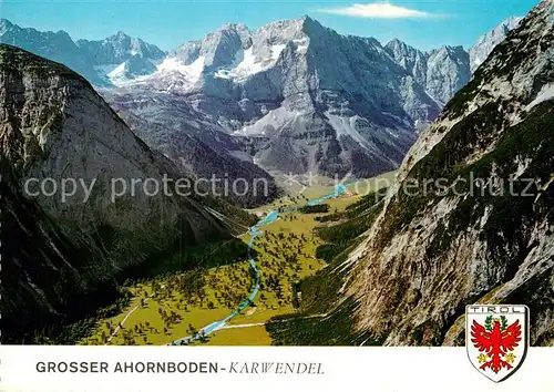AK / Ansichtskarte Karwendel Grosser Ahornboden Eiskar Spitzkarspitze Kat. Schwaz