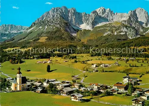 AK / Ansichtskarte Going Wilden Kaiser Tirol Fliegeraufnahme Kat. Going am Wilden Kaiser