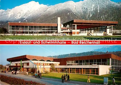 AK / Ansichtskarte Bad Reichenhall Eislauf Schwimmhalle Kat. Bad Reichenhall