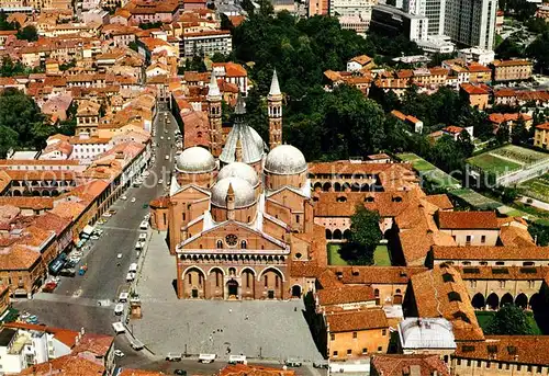 AK / Ansichtskarte Padova Fliegeraufnahme Basilica del Santo Kat. Padova