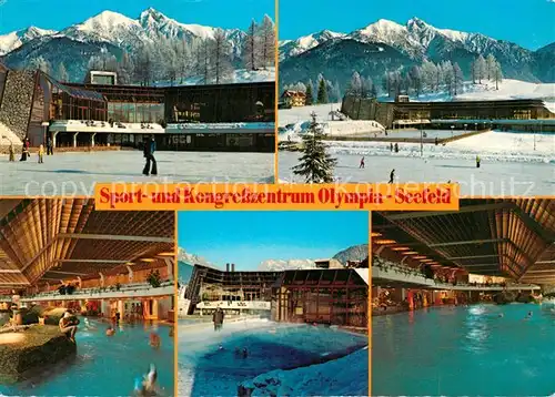 AK / Ansichtskarte Seefeld Tirol Sport Kongresszentrum Olympia Winter Kat. Seefeld in Tirol