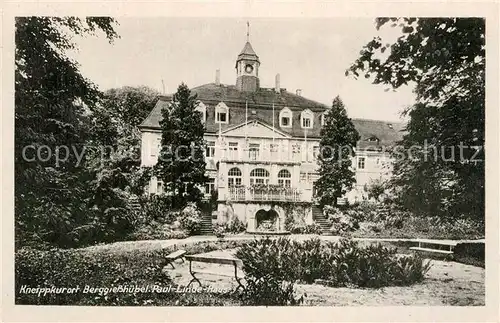 AK / Ansichtskarte Berggiesshuebel Paul Linde Haus  Kat. Bad Gottleuba Berggiesshuebel