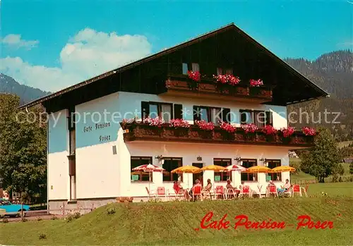 AK / Ansichtskarte Bad Mitterndorf Cafe Pension Poser  Kat. Bad Mitterndorf Salzkammergut