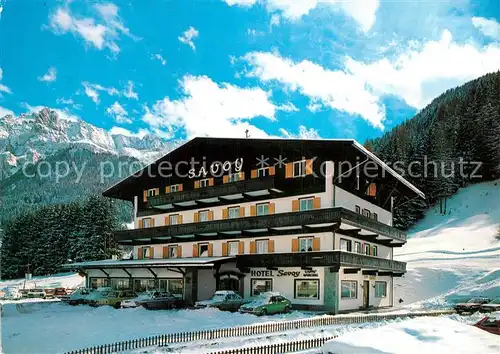 AK / Ansichtskarte Selva Val Gardena Tirol Hotel Savoy  Kat. Wolkenstein Groeden
