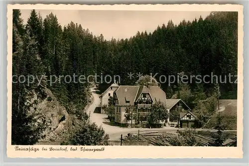 AK / Ansichtskarte Bonndorf Schwarzwald Steinasaege Kat. Bonndorf