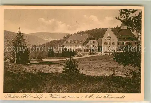 AK / Ansichtskarte Rothaus Grafenhausen Gastshof Kat. Grafenhausen