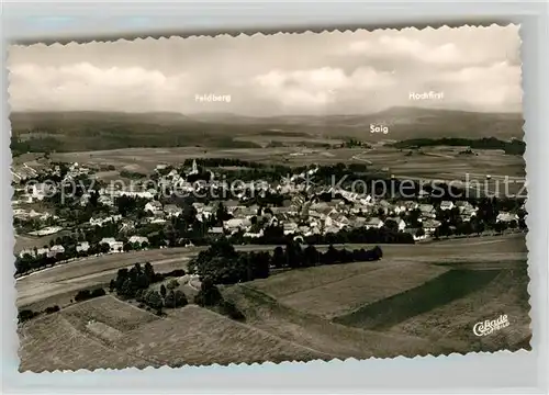 AK / Ansichtskarte Bonndorf Schwarzwald Fliegeraufnahme Kat. Bonndorf