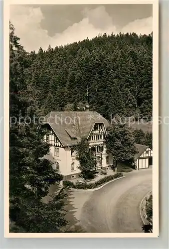 AK / Ansichtskarte Bonndorf Schwarzwald Gasthof Pension Steinasaege Kat. Bonndorf