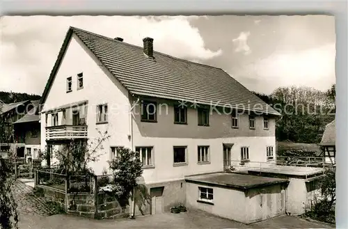 AK / Ansichtskarte Ober Sensbach Haus Lehr Kat. Sensbachtal