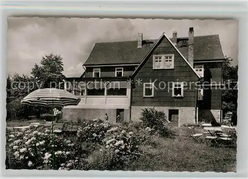 AK / Ansichtskarte Beerfelden Odenwald Hoehenpension Reussenkreuz Kat. Beerfelden