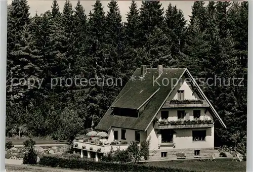 AK / Ansichtskarte Rothaus Grafenhausen Haus am Alpenblick Kat. Grafenhausen