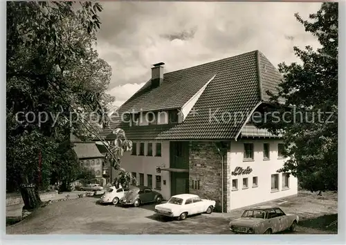 AK / Ansichtskarte Grafenhausen Schwarzwald Gasthof Pension Zur Linde Kat. Grafenhausen