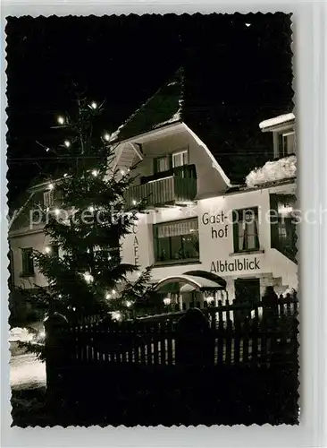 AK / Ansichtskarte Haeusern Schwarzwald Hotel Albtalblick Kat. Haeusern