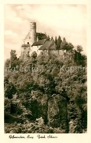 AK / Ansichtskarte Goessweinstein Burg Kat. Goessweinstein