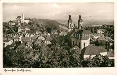 AK / Ansichtskarte Goessweinstein Fliegeraufnahme Burg Kirche Kat. Goessweinstein