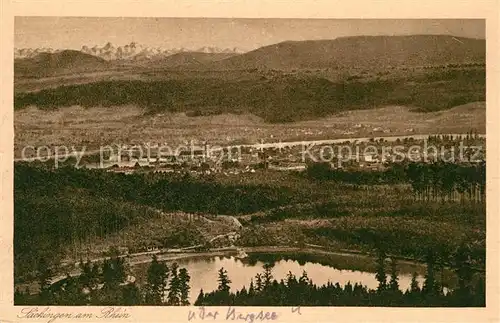 AK / Ansichtskarte Saeckingen Rhein Bergsee Kat. Bad Saeckingen