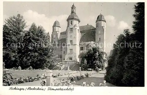 AK / Ansichtskarte Saeckingen Rhein Trompeter Schloss Kat. Bad Saeckingen