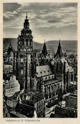 AK / Ansichtskarte Heilbronn Neckar Kilianskirche Kat. Heilbronn