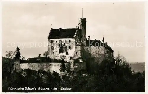 AK / Ansichtskarte Goessweinstein Schloss  Kat. Goessweinstein