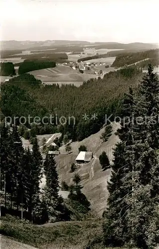 AK / Ansichtskarte Neukirch Furtwangen Blick vom Steinberg Kat. Furtwangen im Schwarzwald