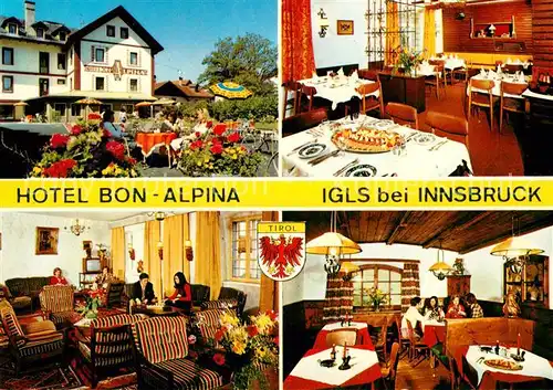 AK / Ansichtskarte Igls Tirol Hotel Bon Alpina Kat. Innsbruck