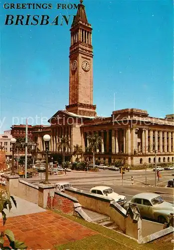 AK / Ansichtskarte Brisbane Queensland City Hall King George Square  Kat. Brisbane