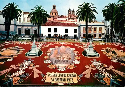 AK / Ansichtskarte La Orotava Famosa alfombra de flores  Kat. Islas Canarias Spanien