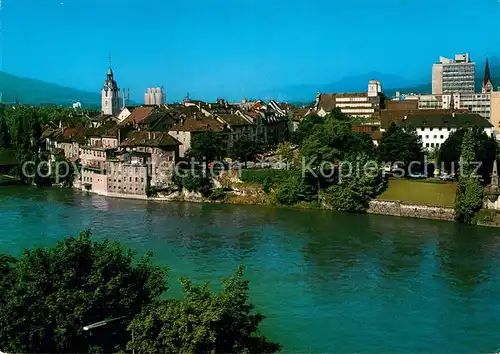 AK / Ansichtskarte Olten Partie an der Aare Kat. Olten