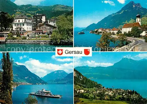 AK / Ansichtskarte Gersau Vierwaldstaettersee Teilansichten Kat. Gersau