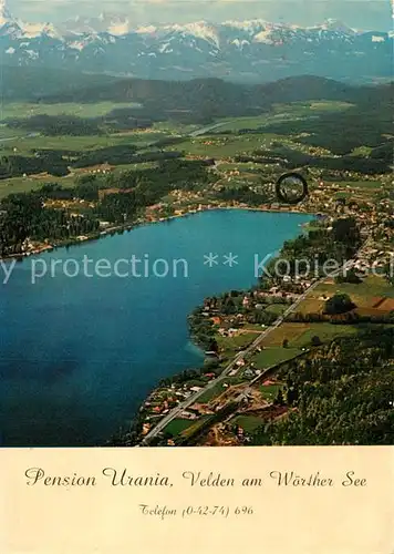 AK / Ansichtskarte Velden Woerther See Karawanken Julische Alpen Kat. Velden am Woerther See